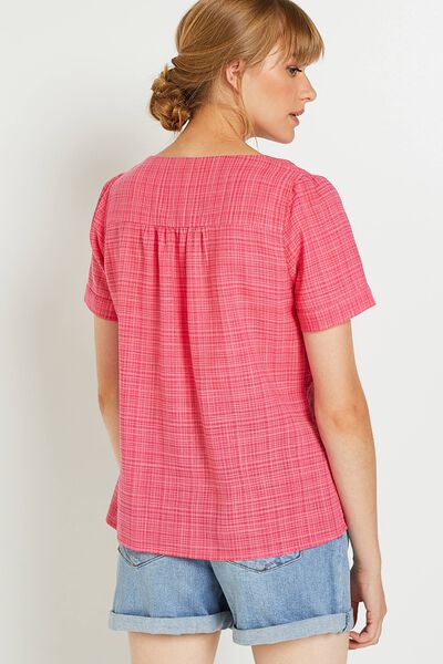 Blouse manches courtes femme