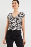 Tshirt motifs femme