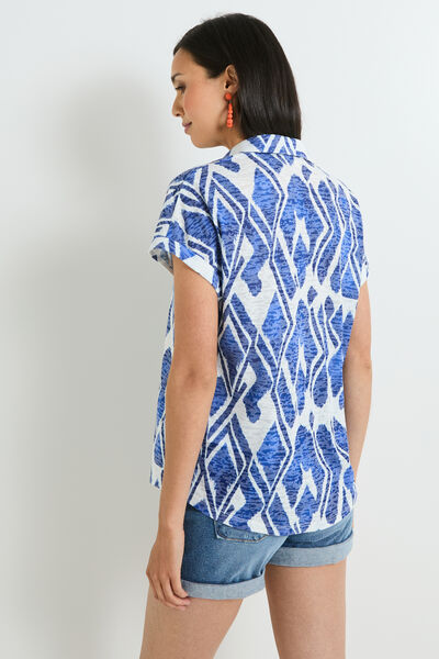 Chemise manches courtes femme