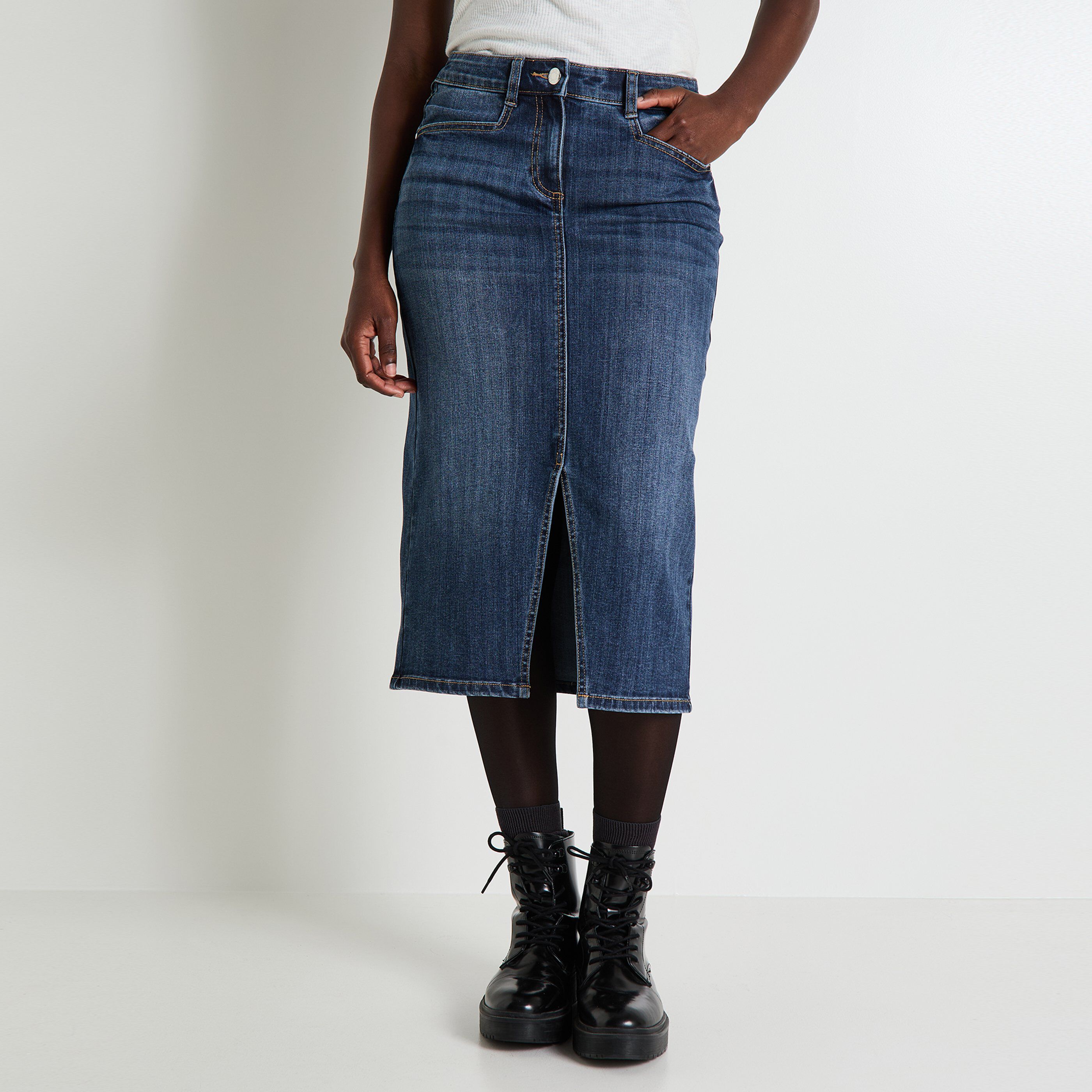 Jupe en jean femme