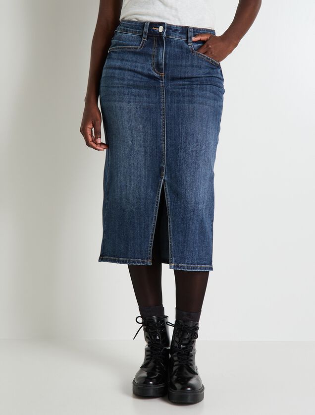 Jupe en jean femme