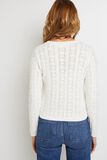 Gilet col rond femme