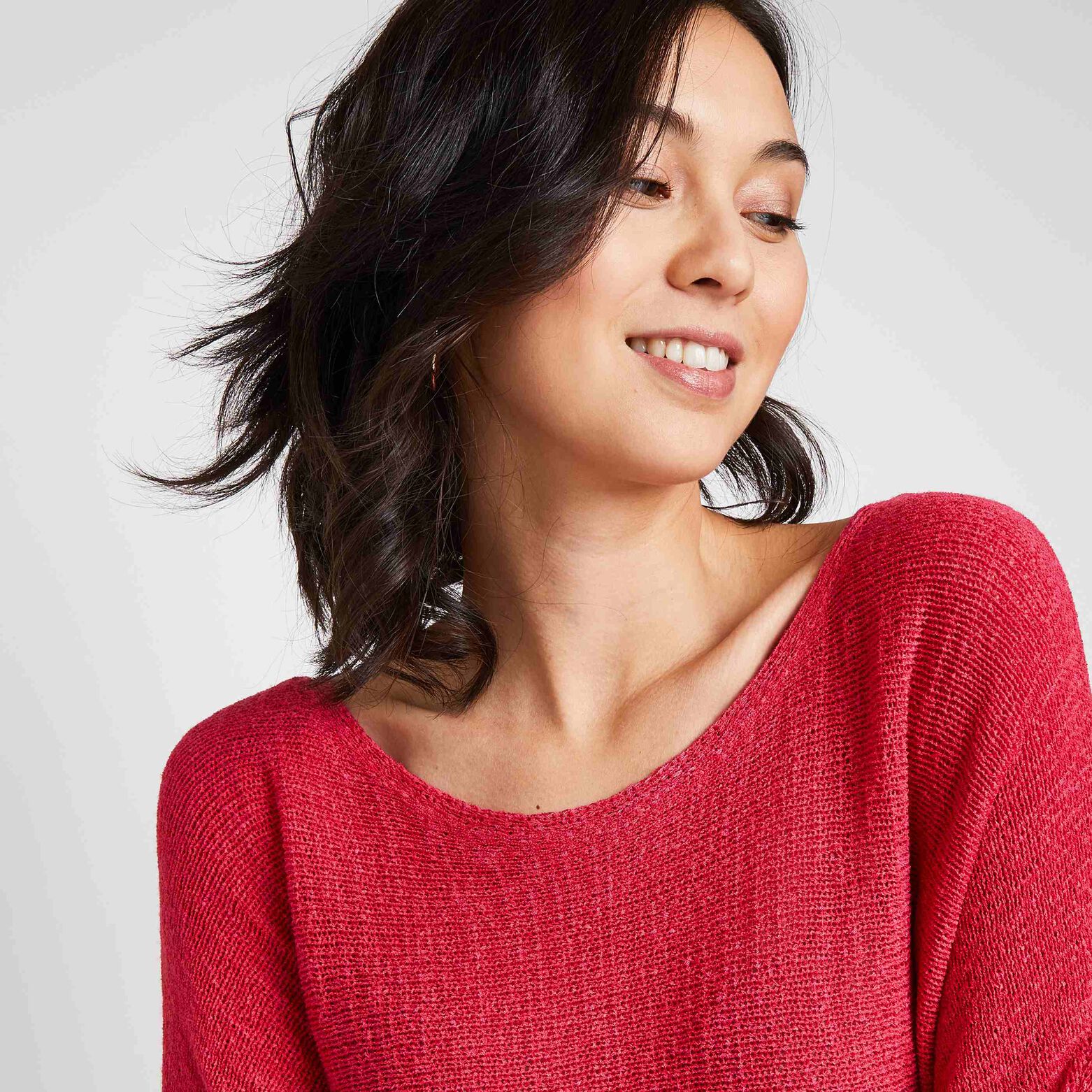 Pull en maille femme