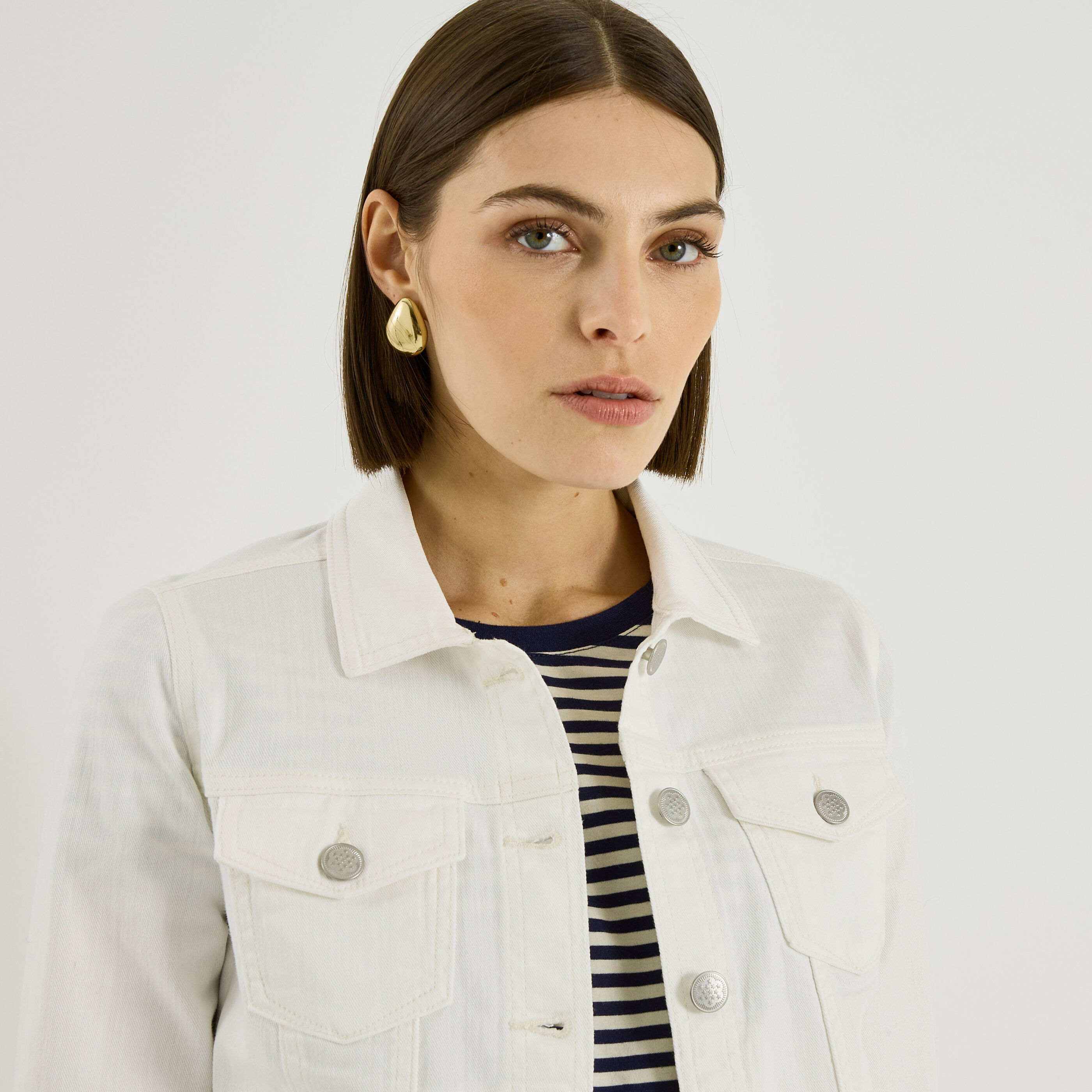 Veste en jean femme