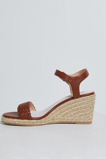 Sandales tressées femme