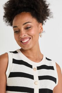 Débardeur rayé femme