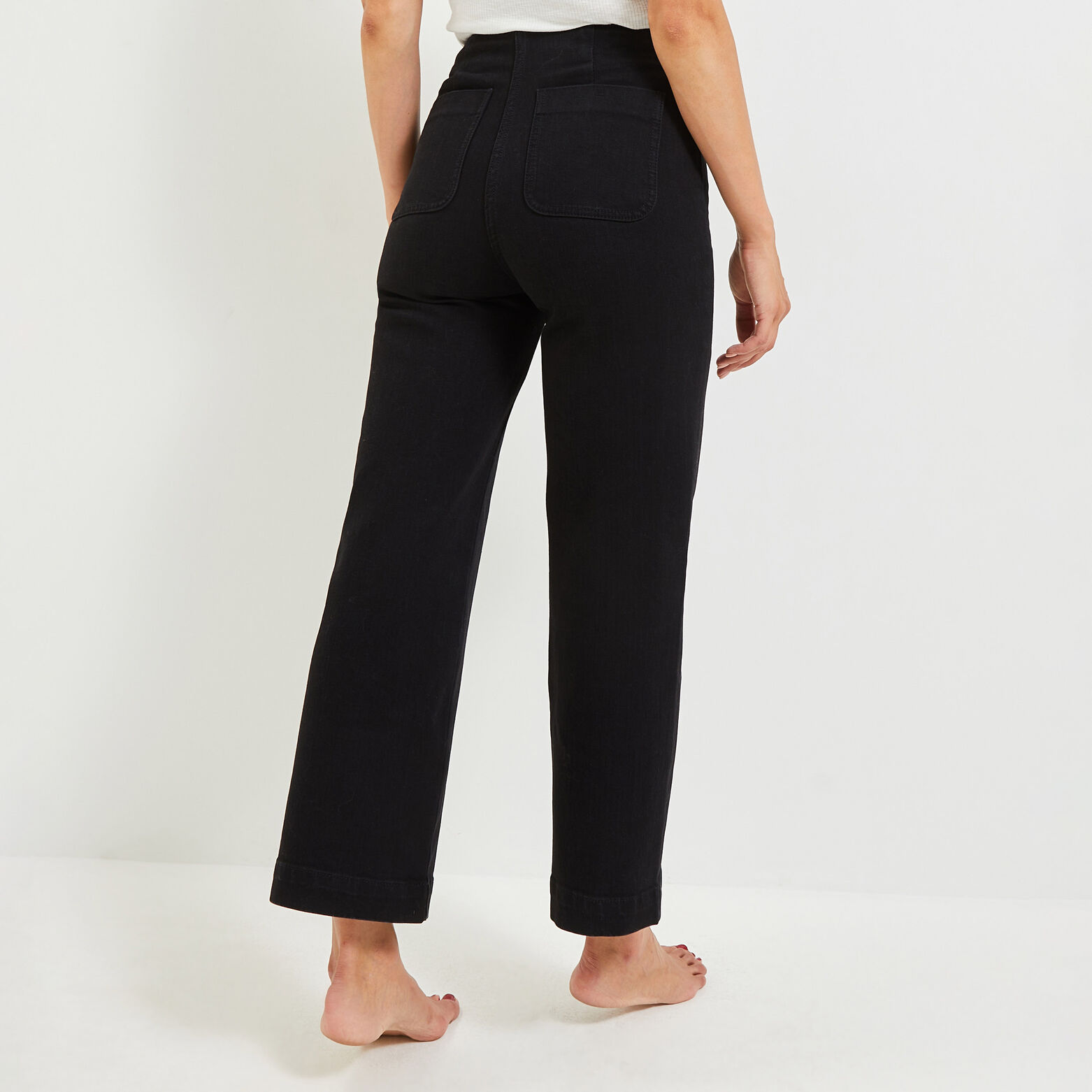 Jean flare femme