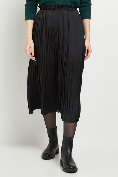 Jupe satinée femme