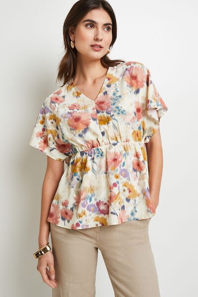 Blouse imprimée femme