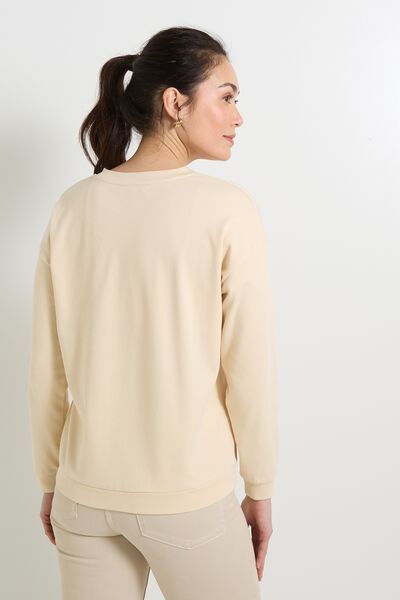 Sweat col rond femme