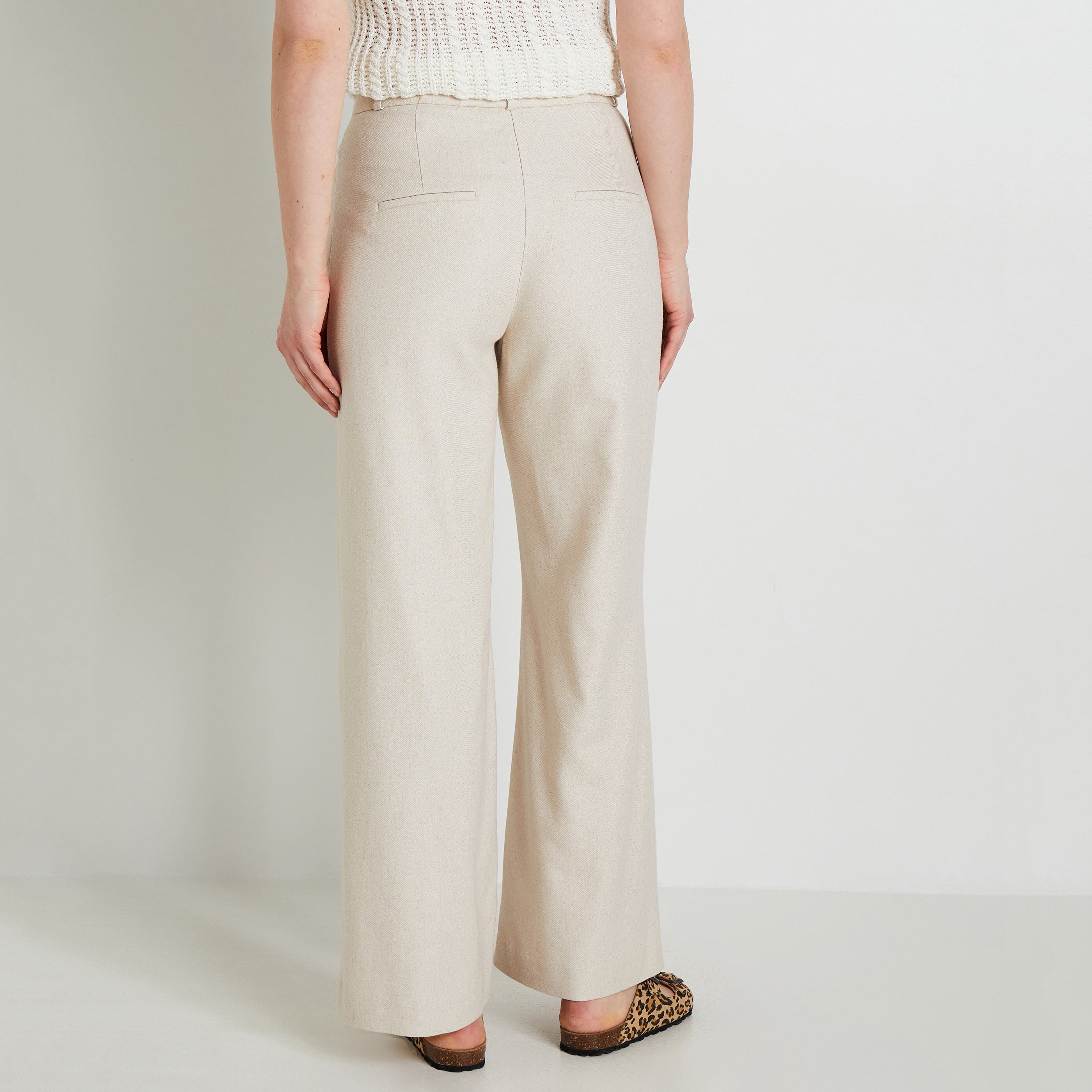 Pantalon large femme