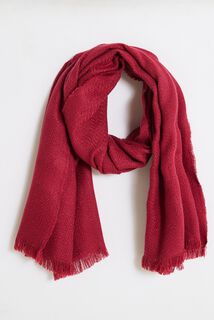 Echarpe unie brillante femme