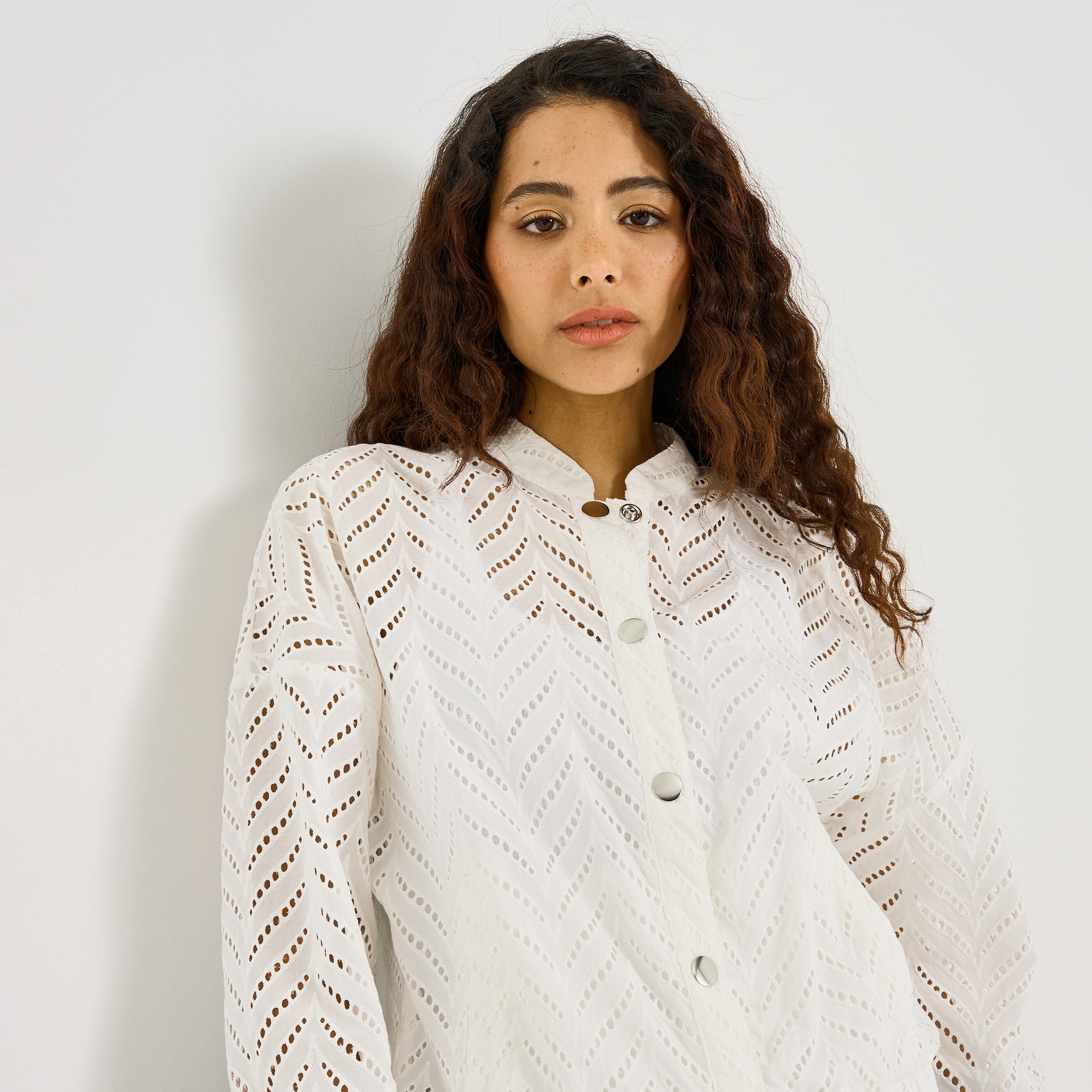 Veste bomber brod&eacute; femme