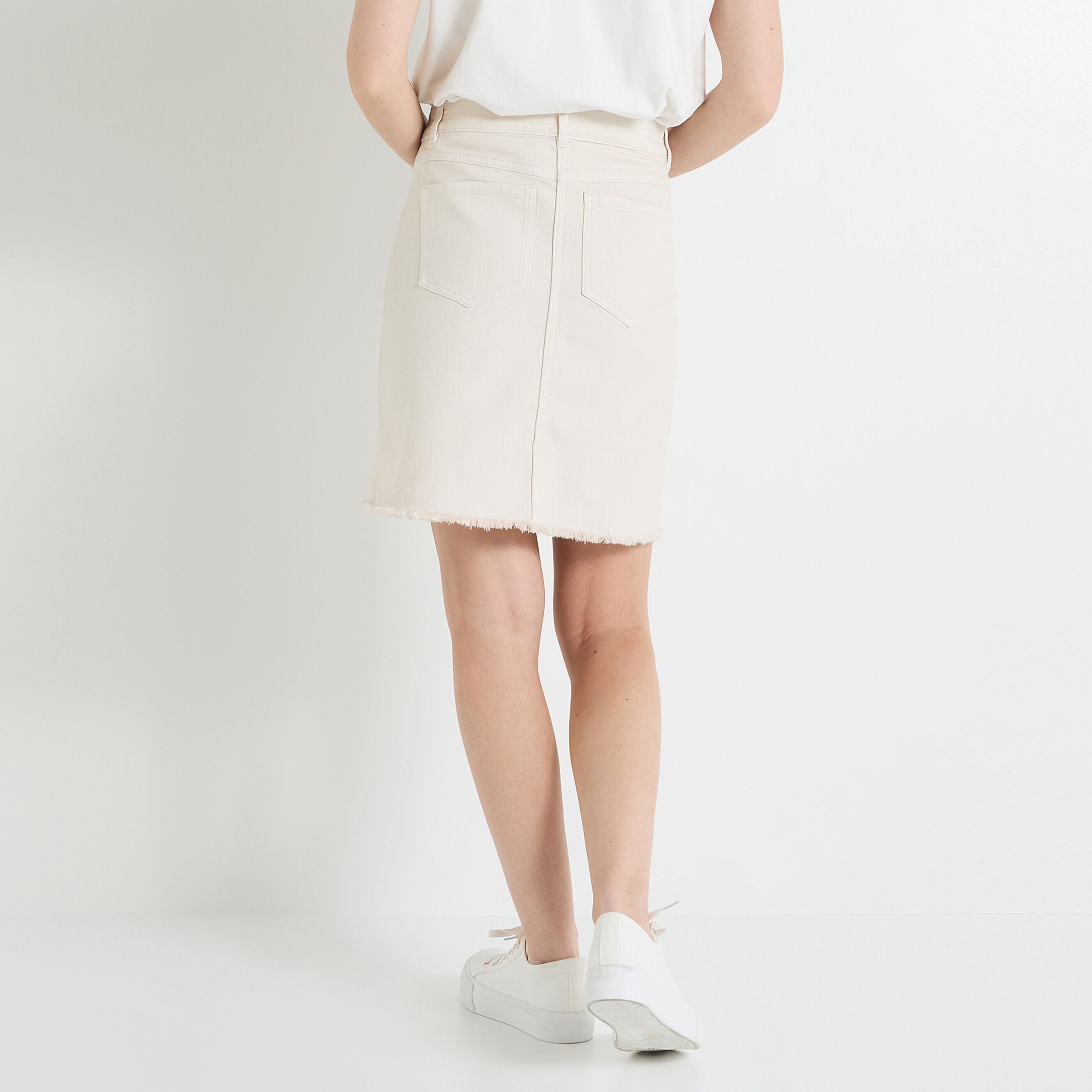 Jupe en denim femme