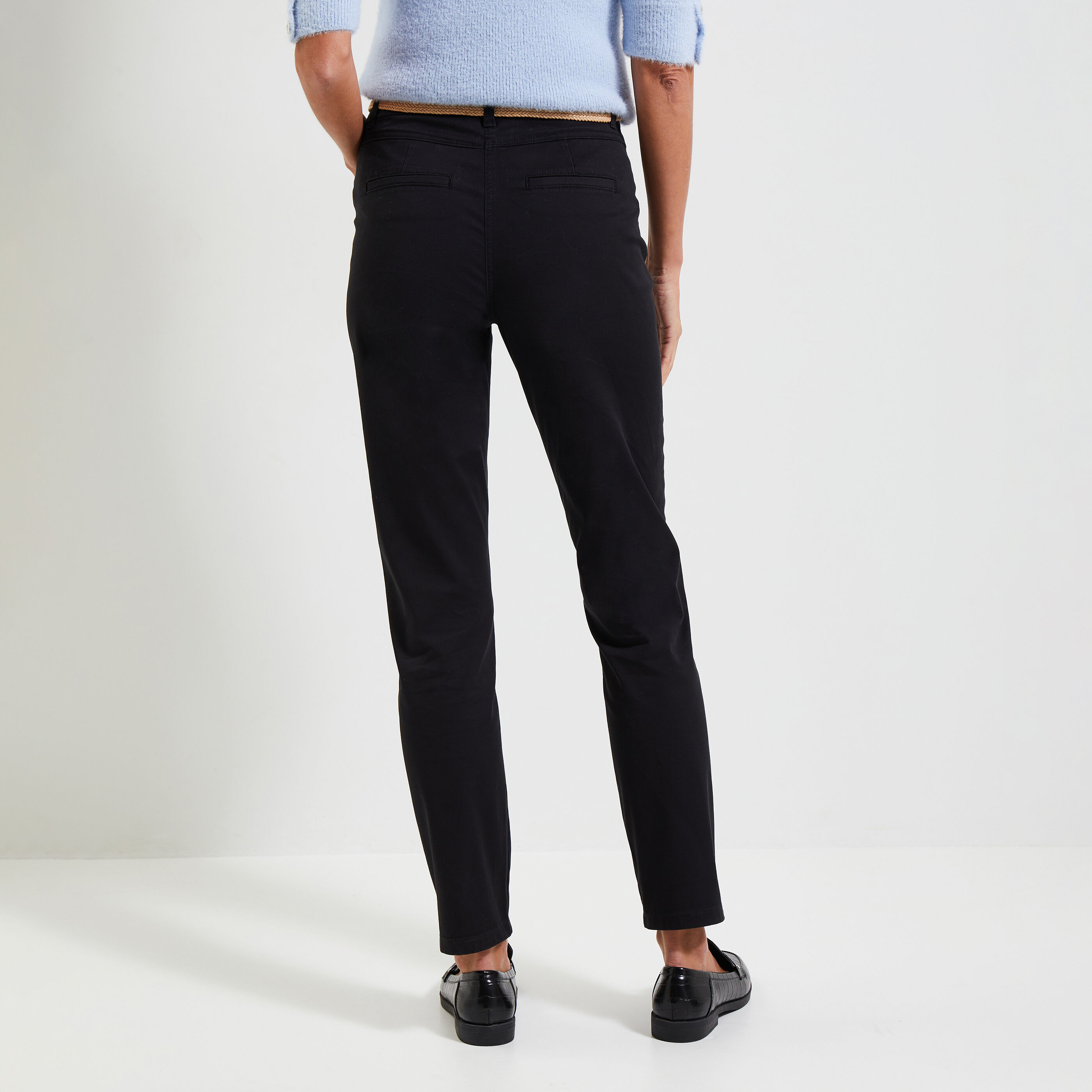 Pantalon chino femme ronde shop