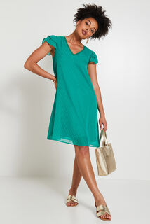 Robe plumetis femme