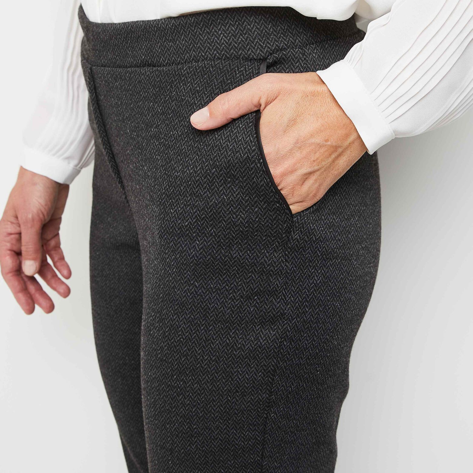 Pantalon en maille femme