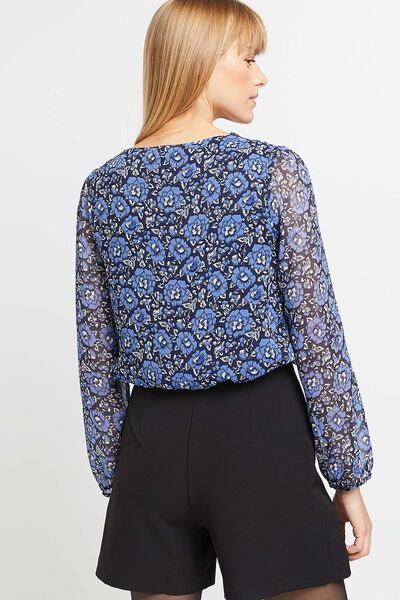 Blouse manches longues femme