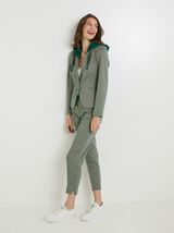 Pantalon cigarette femme