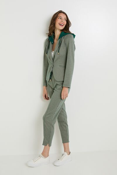 Pantalon cigarette femme