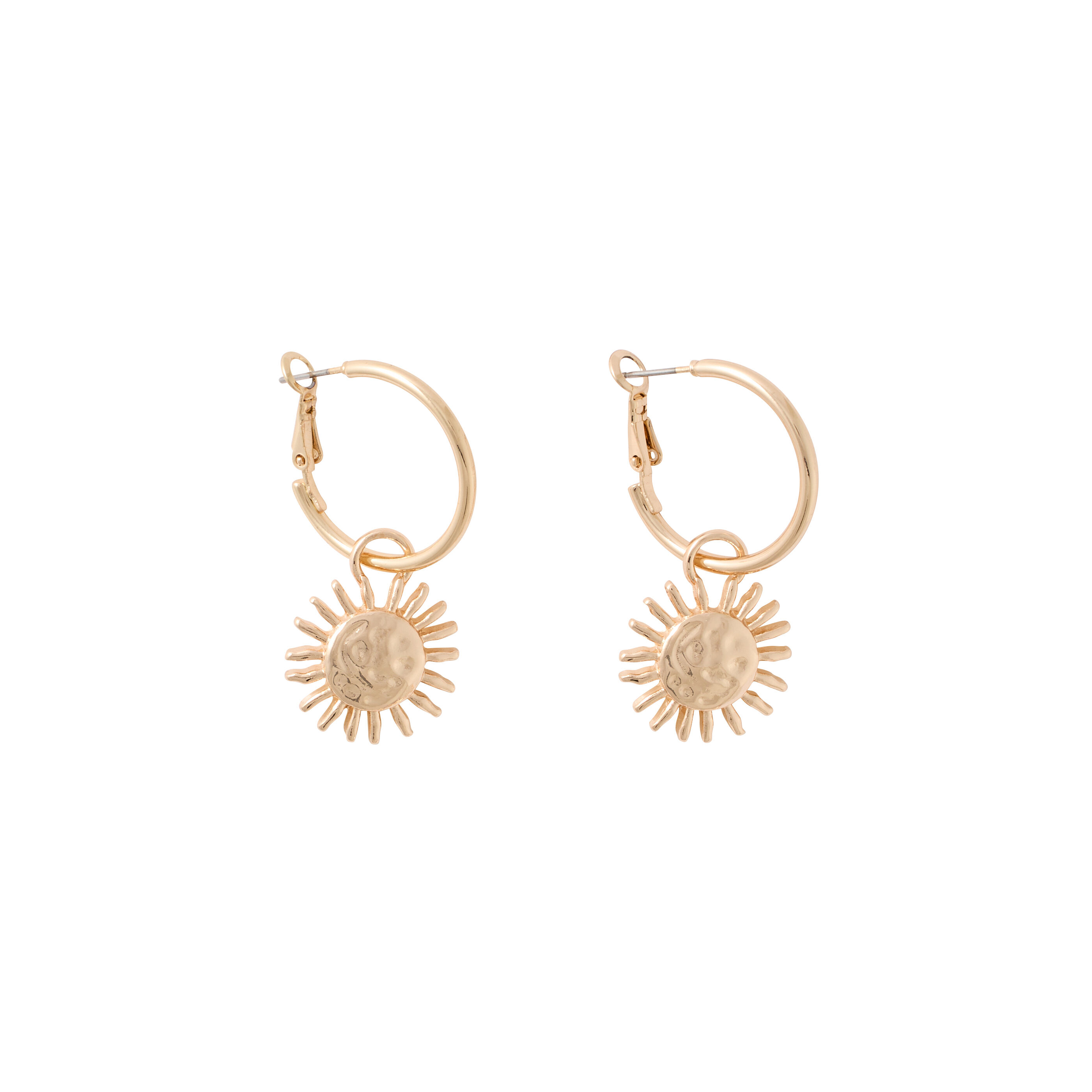 Cr&eacute;oles pendentif soleil