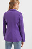 Veste tailleur en maille femme