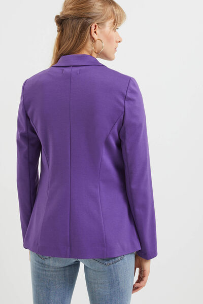 Veste tailleur en maille femme