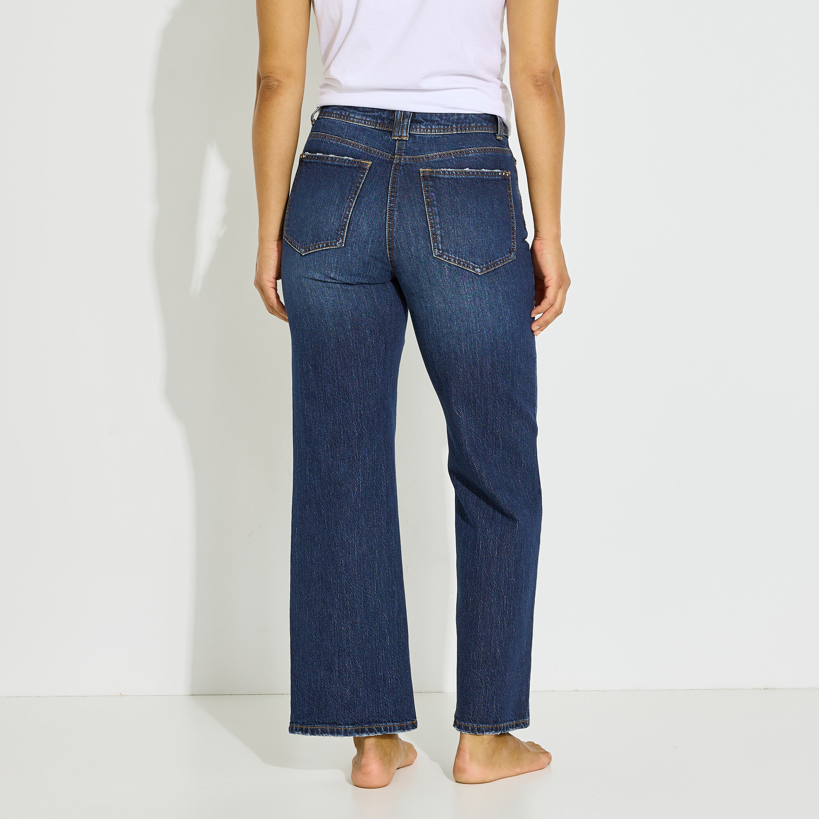 Jean droit raccourci NEVADA D02 femme
