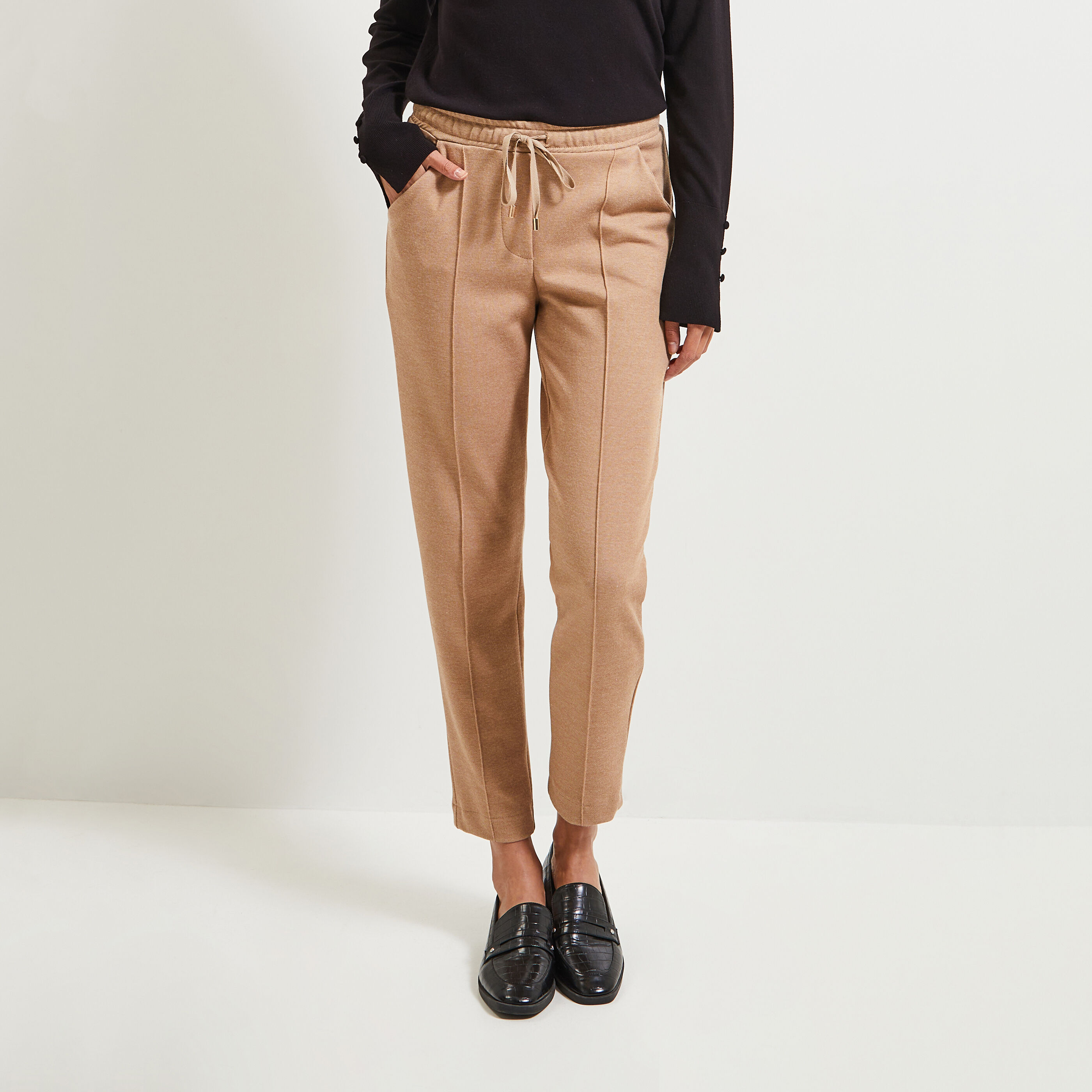 Pantalon en maille femme online