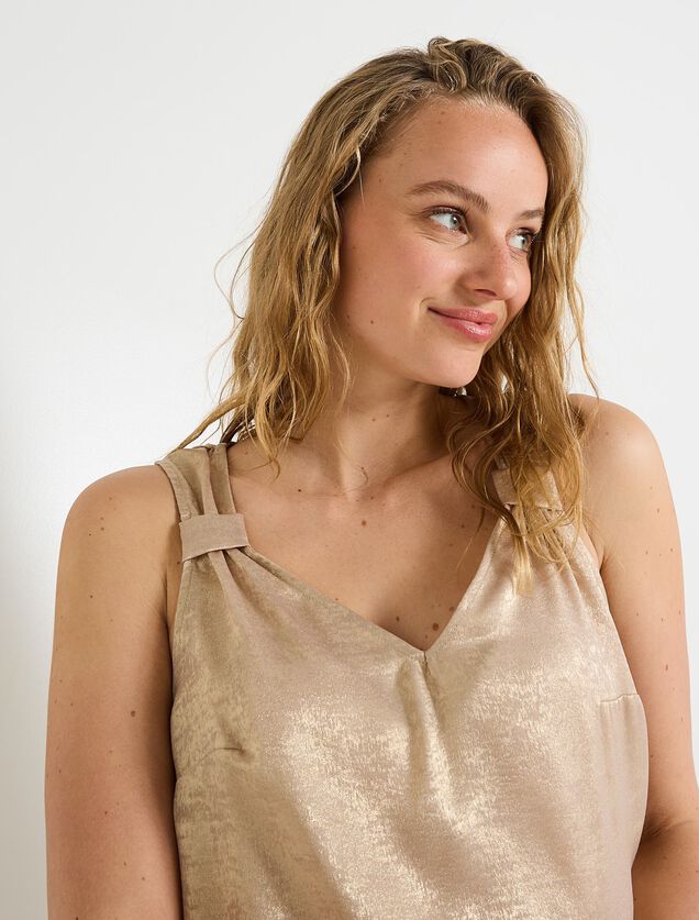 Top sans manches femme