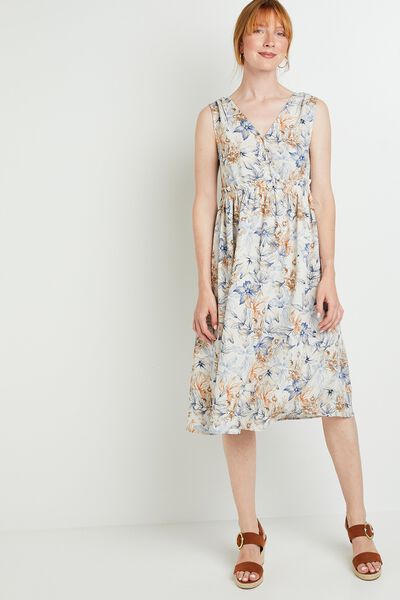 Robe imprimée femme