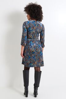 Robe col V femme