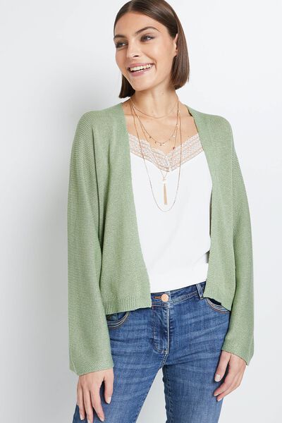 Gilet ouvert femme