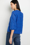 Blouse col V femme 