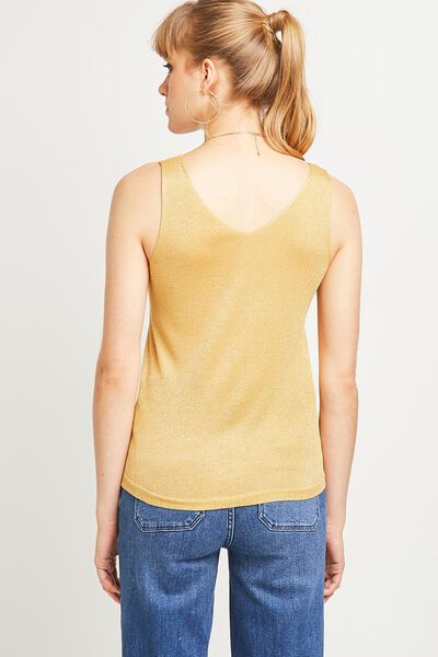 Débardeur lurex femme