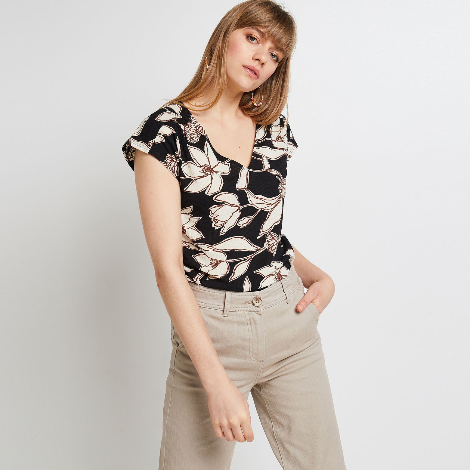 Tshirt imprimé femme