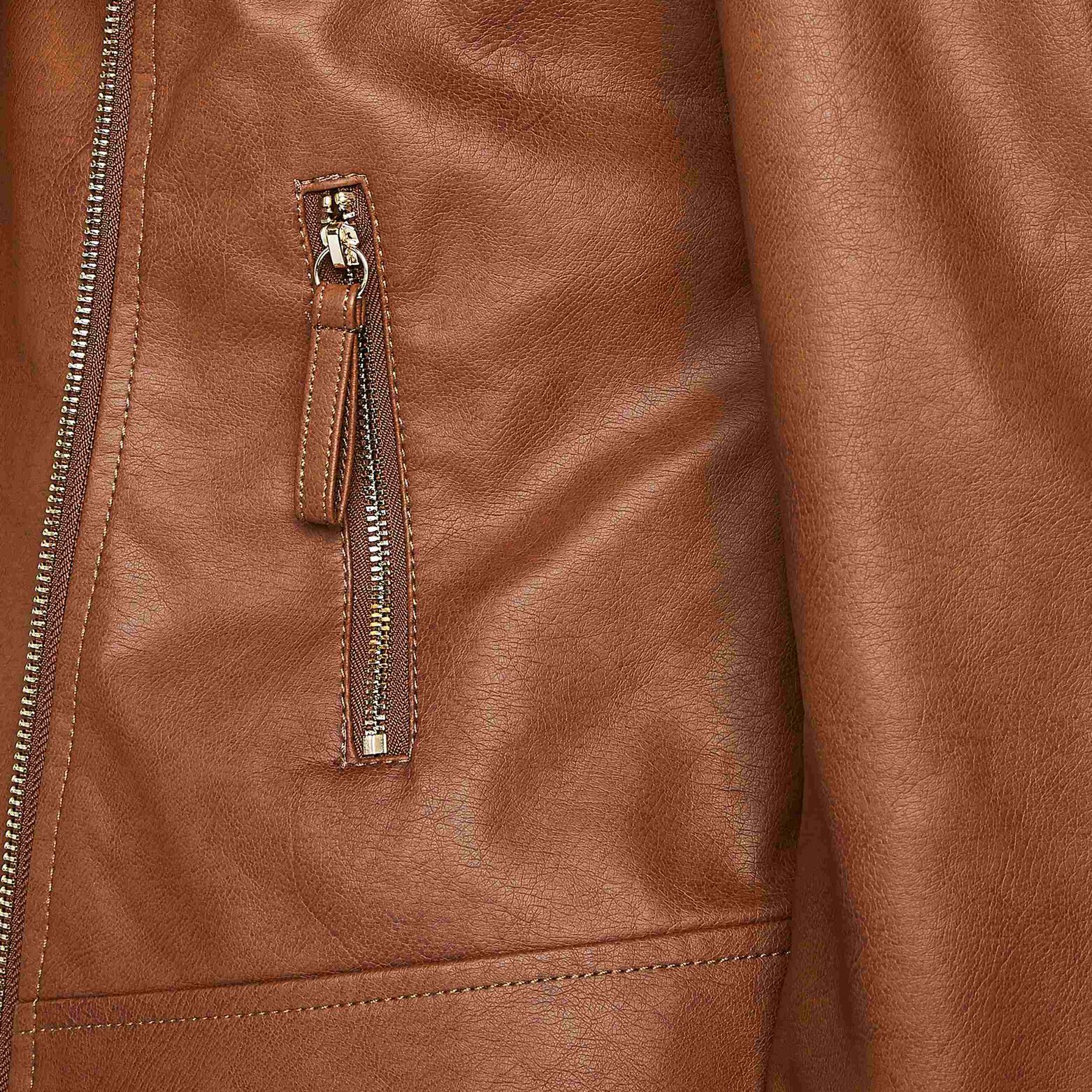 Blouson en simili femme