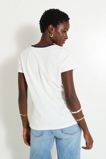 T-shirt col rond femme