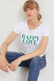 Tshirt message femme