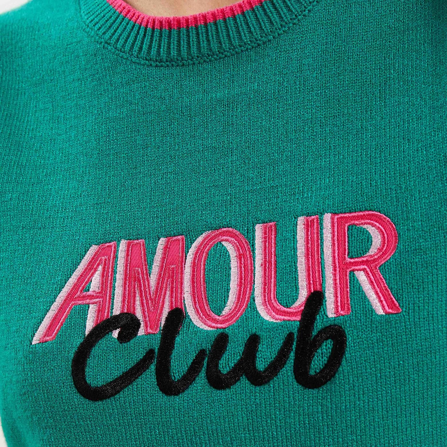 Pull amour femme