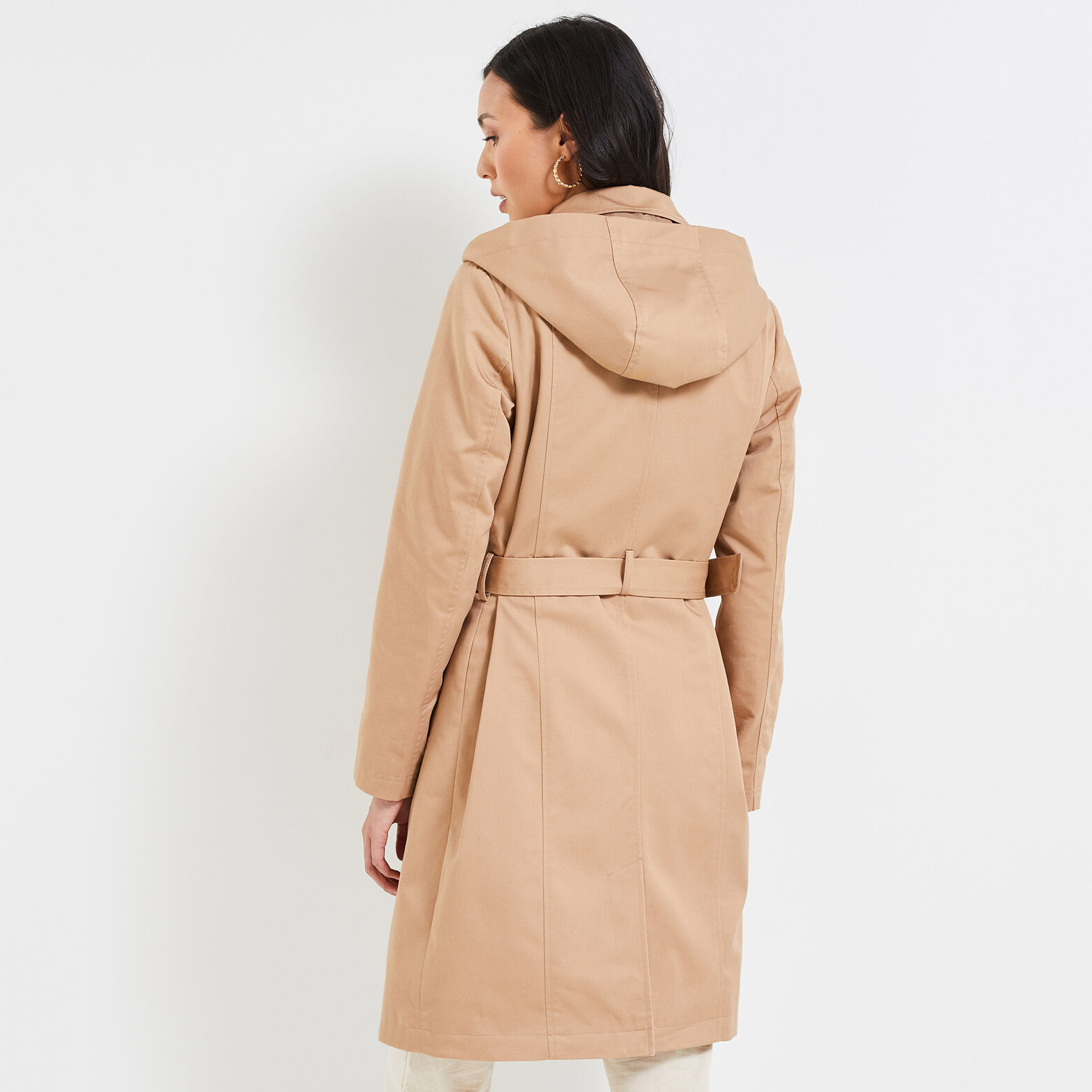 Trench long femme