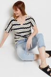 Pull ajouré femme