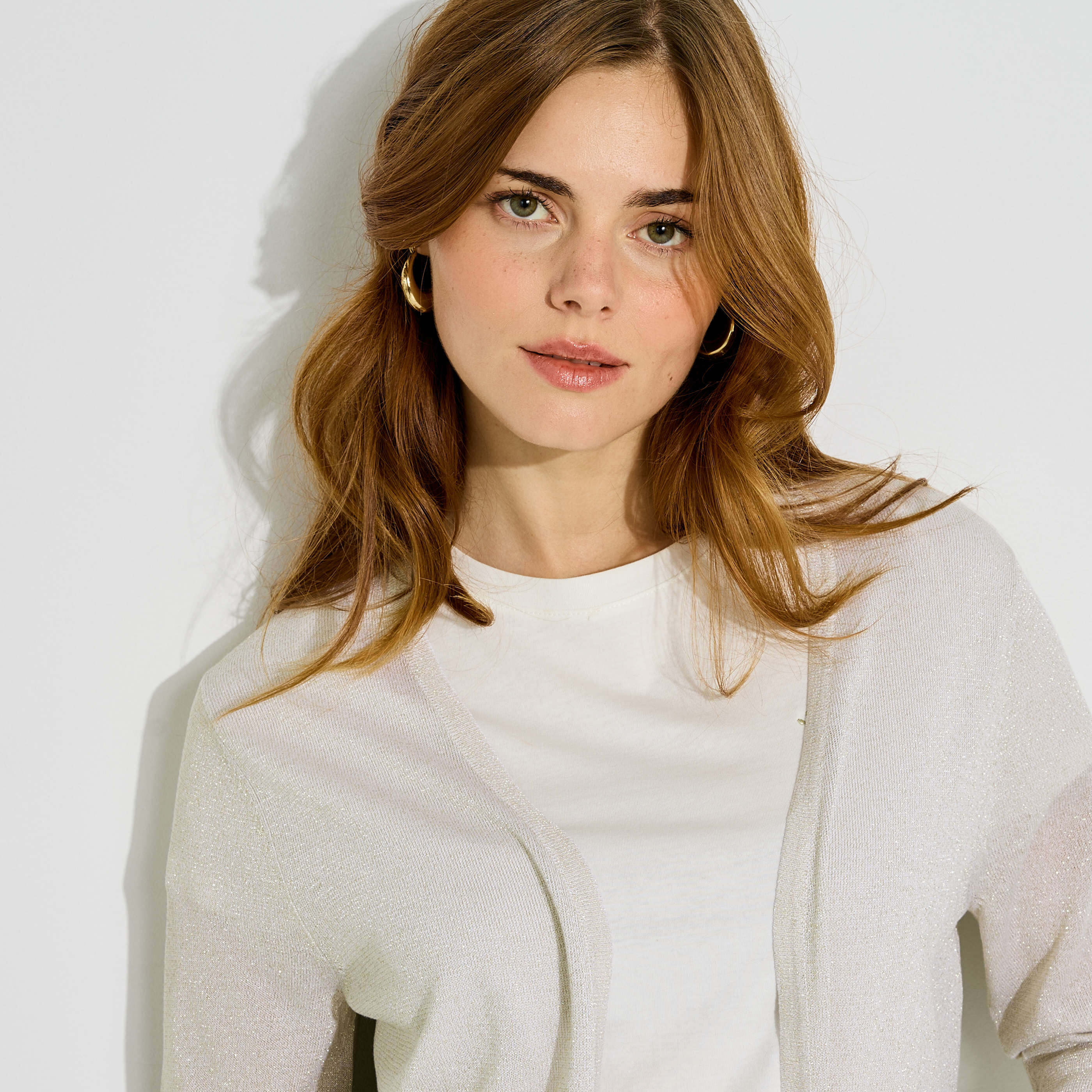 Gilet manches longues femme