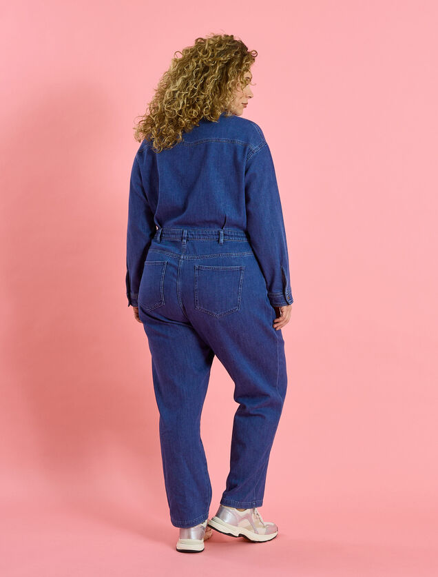 Combinaison en denim femme