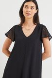 Robe plumetis femme