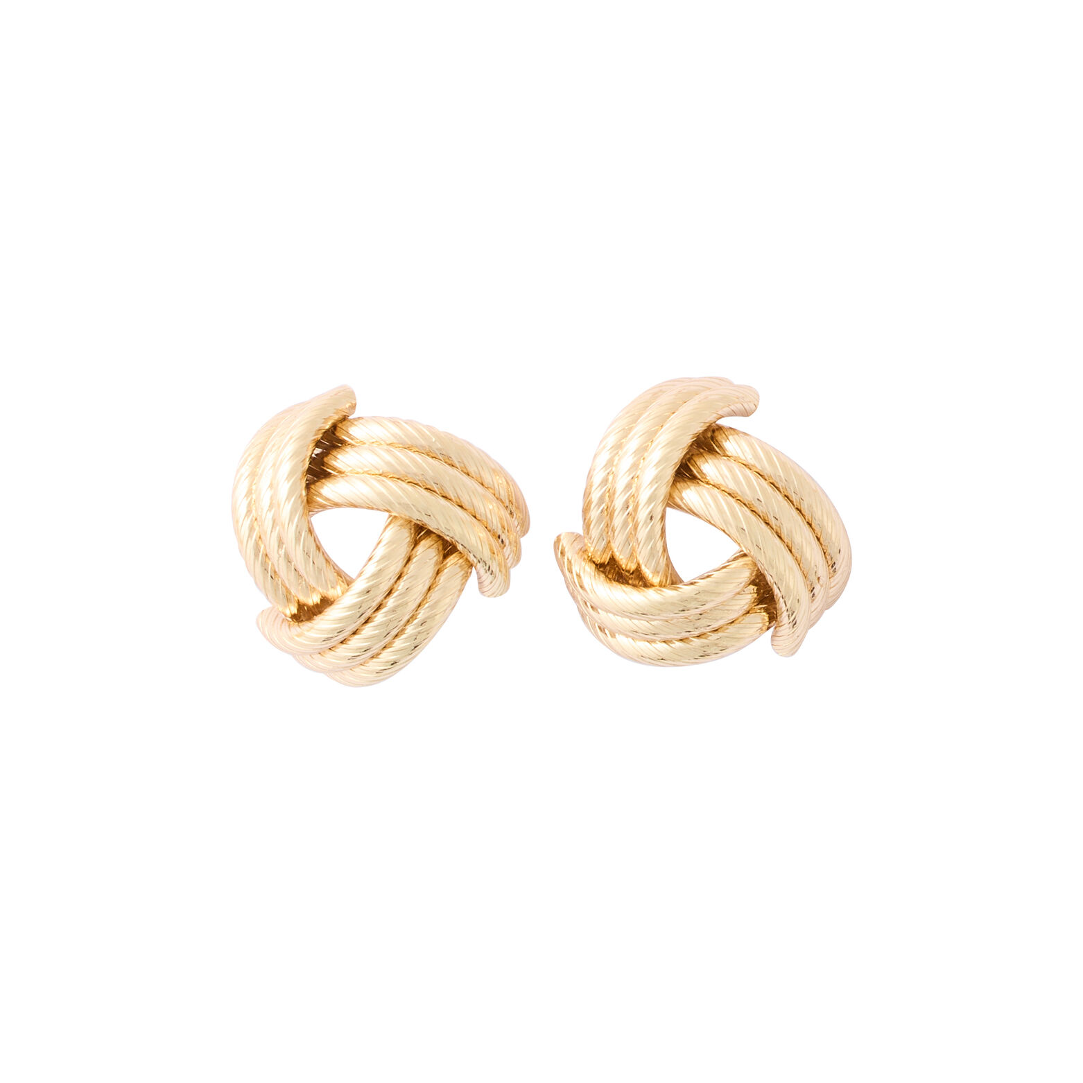 Boucles d'oreilles trois rangs