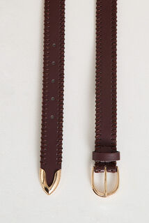 Ceinture style western femme