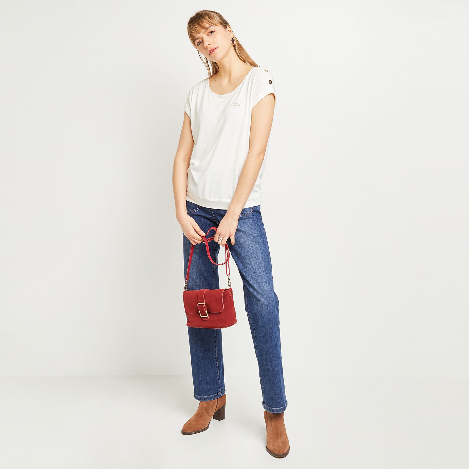 Tshirt blanc femme
