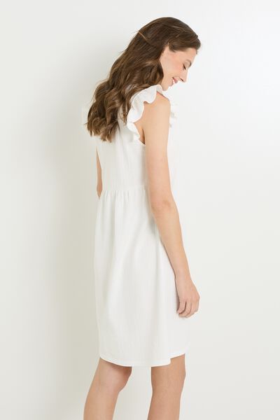 Robe col V femme