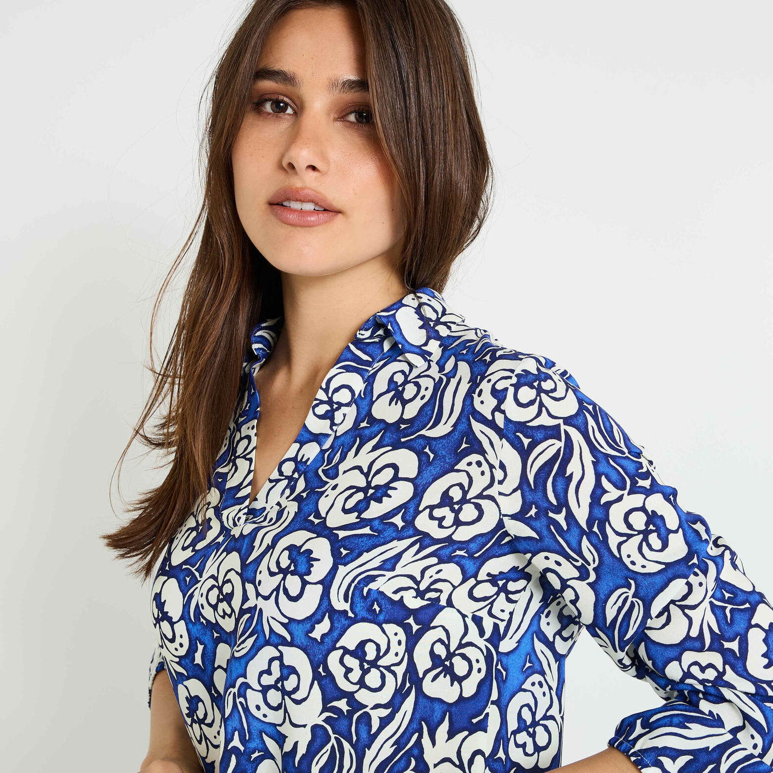 Blouse imprimée femme